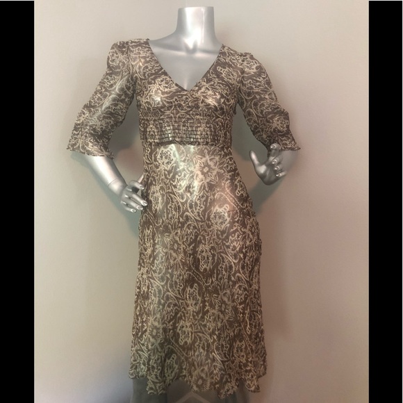 Antonio Melani sheer dress with pattern - Picture 1 of 4